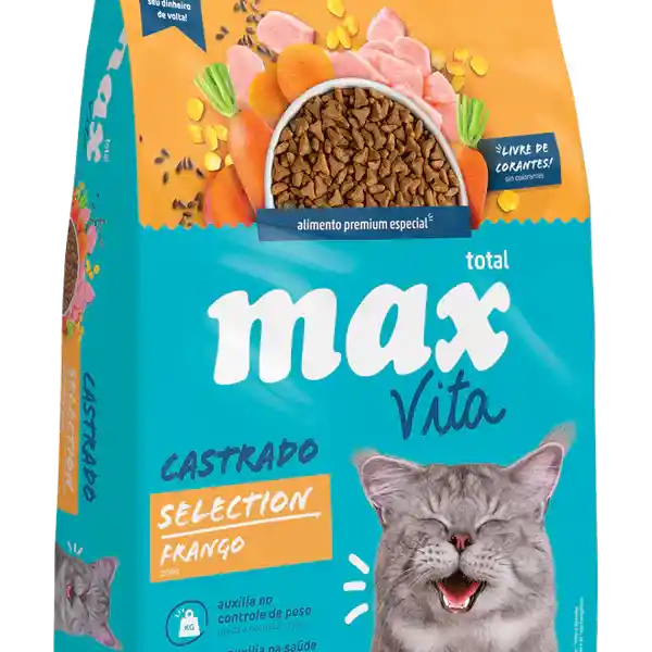 Max Vita Gato Castrado Selection Pollo 1kg