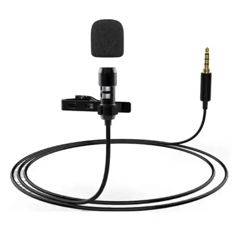 Micrófono De Solapa 3.5mm Lavalier