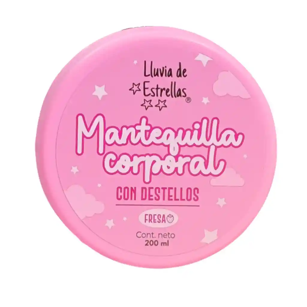 Mantequilla Corporal Lluvia De Estrellas Fresa