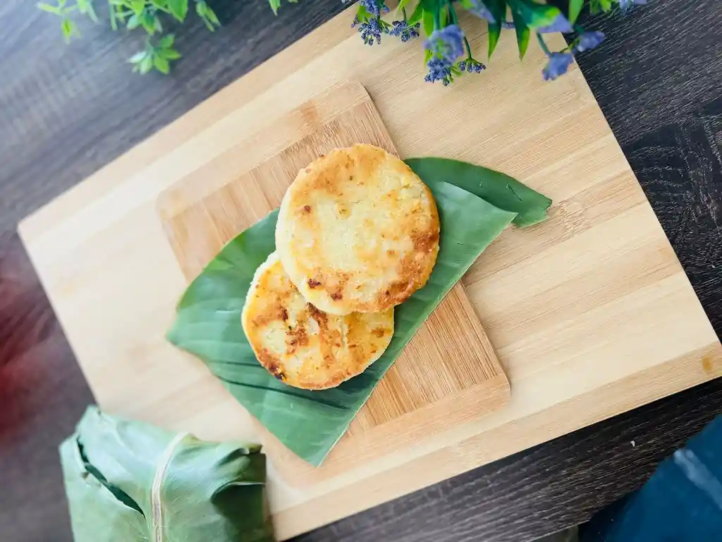 Arepas De Maíz Y Cuajada Sin Gluten