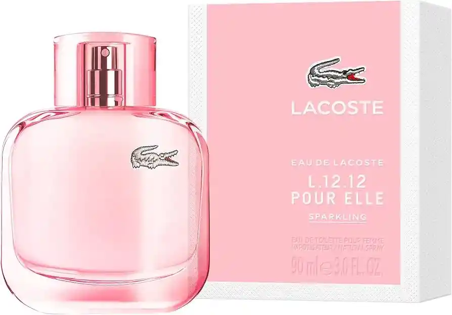 L.12.12 Sparkling Edt 90 Ml Lacoste Perfume Mujer