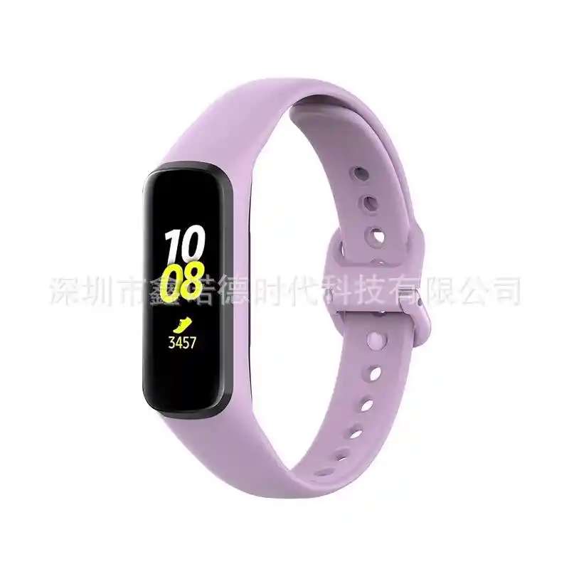 Correa Deportiva Silicona Para Samsung Galaxy Fit2 Sm R220 Lila