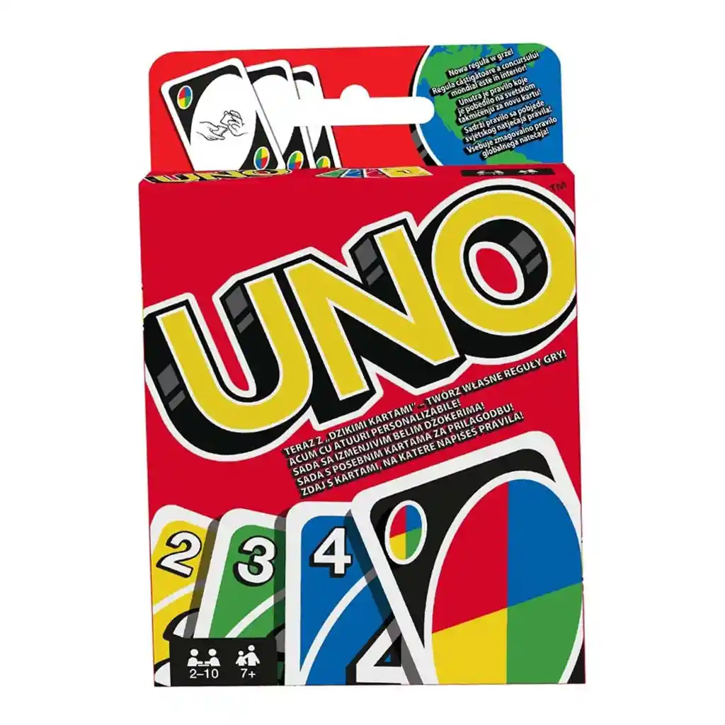 Juego De Cartas Uno Clásico Para Toda La Familia