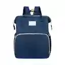 Pañalera Morral 3 En 1 Color Azul Oscuro