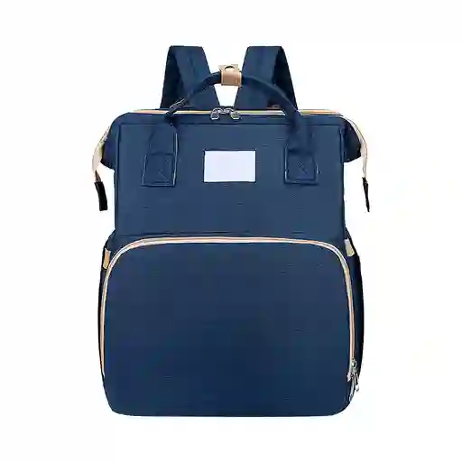 Pañalera Morral 3 En 1 Color Azul Oscuro