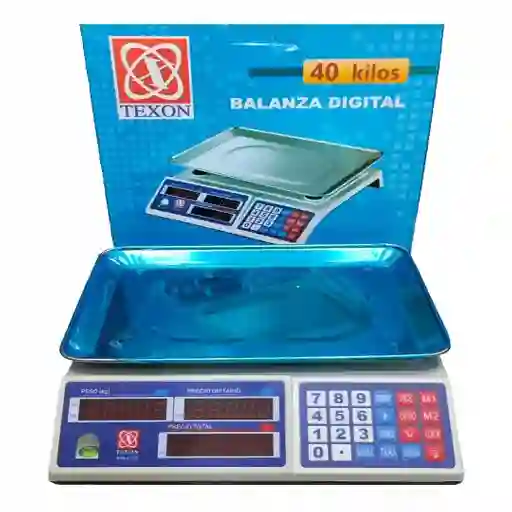 Bascula Electrónica Balanza Digital Gramera 40 Kg