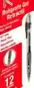 Esfero Retractil Gel 0.7mm Negro X12 Unidades