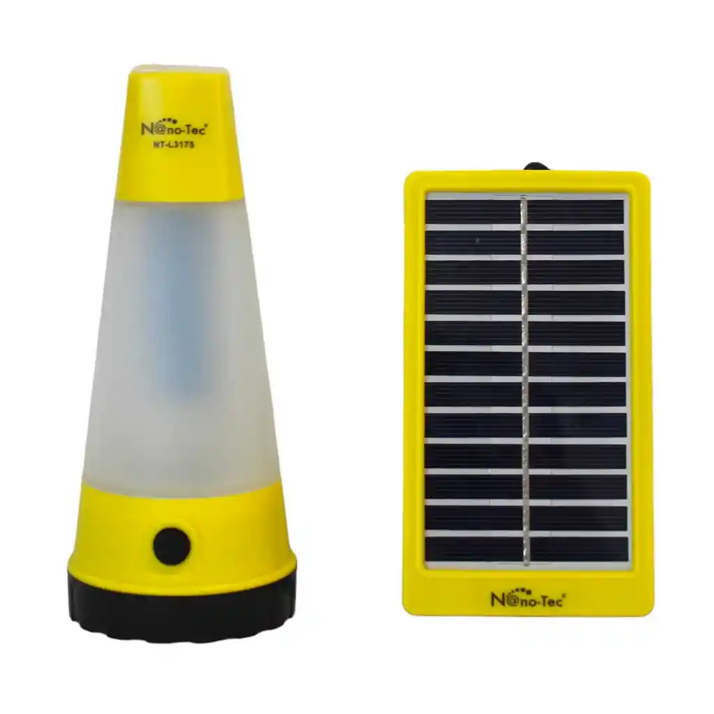 Linterna Led Solar Recargable Multiuso