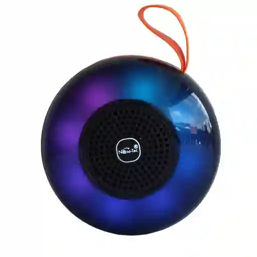 Parlante Portatil Con Iluminacion Led Multicolor