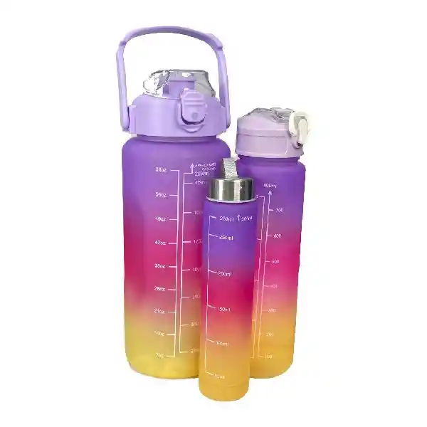 Trio De Termo Motivacional