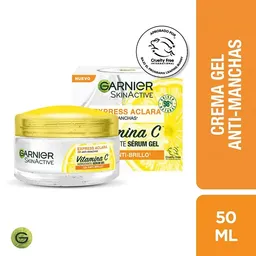 Crema En Gel Garnier Hidratante Express Aclara Vitamina C 50ml