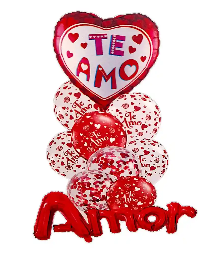 Kit Globos Love - Te Amo