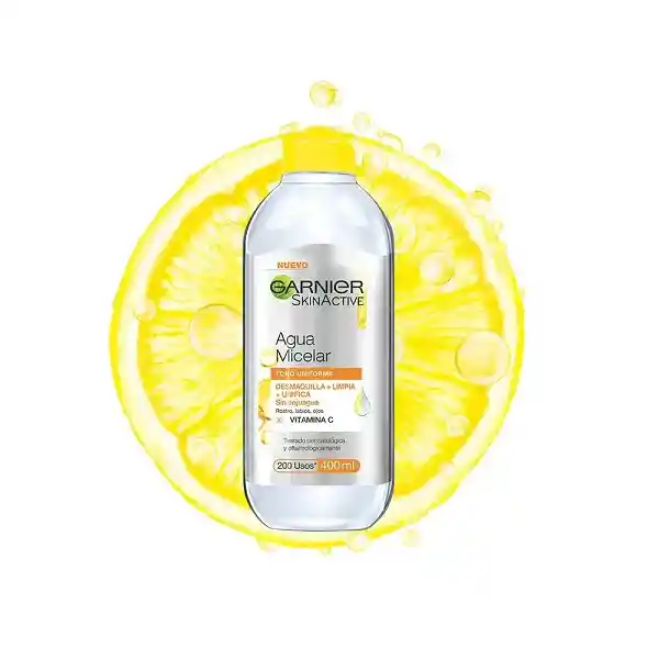 Agua Micelar Garnier Express Aclaratono Uniforme 400 Ml