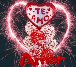 Globos Aniversario , Amor Y Amistad De Love - Te Amo