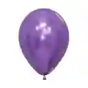 Globos Reflex R12 X 50 Unidades Color Violeta Sempertex