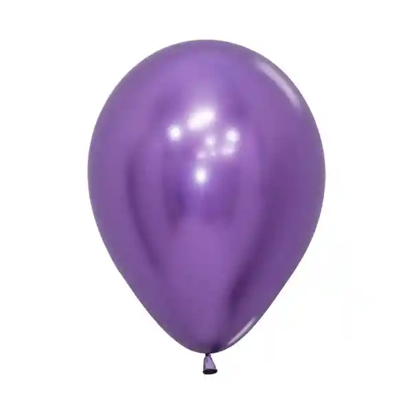 Globos Reflex R12 X 50 Unidades Color Violeta Sempertex