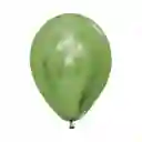 Globos Reflex R12 X 50 Unidades Color Verde Lima Sempertex