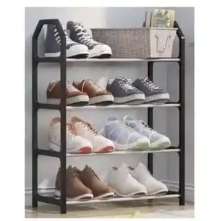 Organizador De Zapatos De 4 Niveles, Ahorro De Espacio