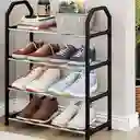 Organizador De Zapatos De 4 Niveles, Ahorro De Espacio