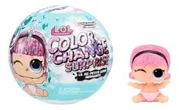 Set De Muñeca Lol Sorpresa Color Change Glitter Sis 585305