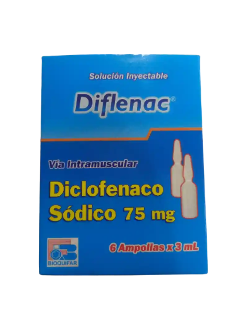 Diclofenaco Sodico 75mg Diflenac