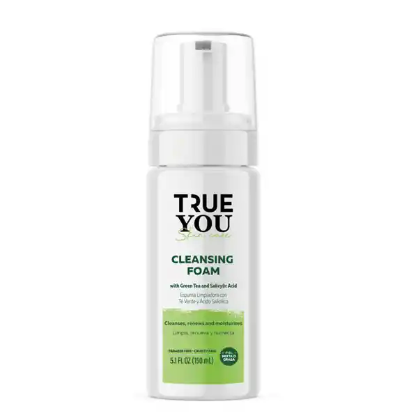 Jabon Facial Verde True You 150ml