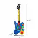 Guitarra Juguete Luces Y Sonido Niños Regalo + Baterias