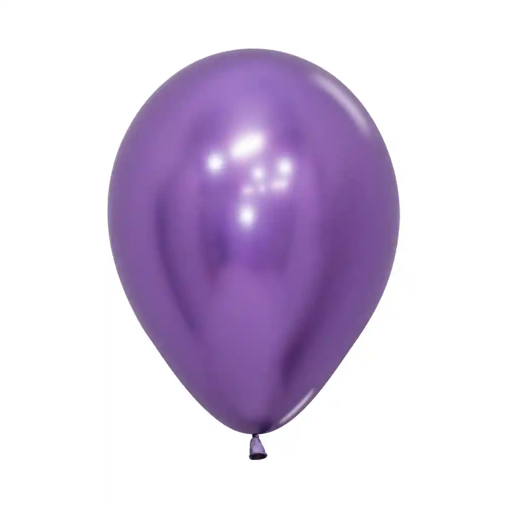 Globos Reflex R5 X 50 Unidades Color Violeta Sempertex