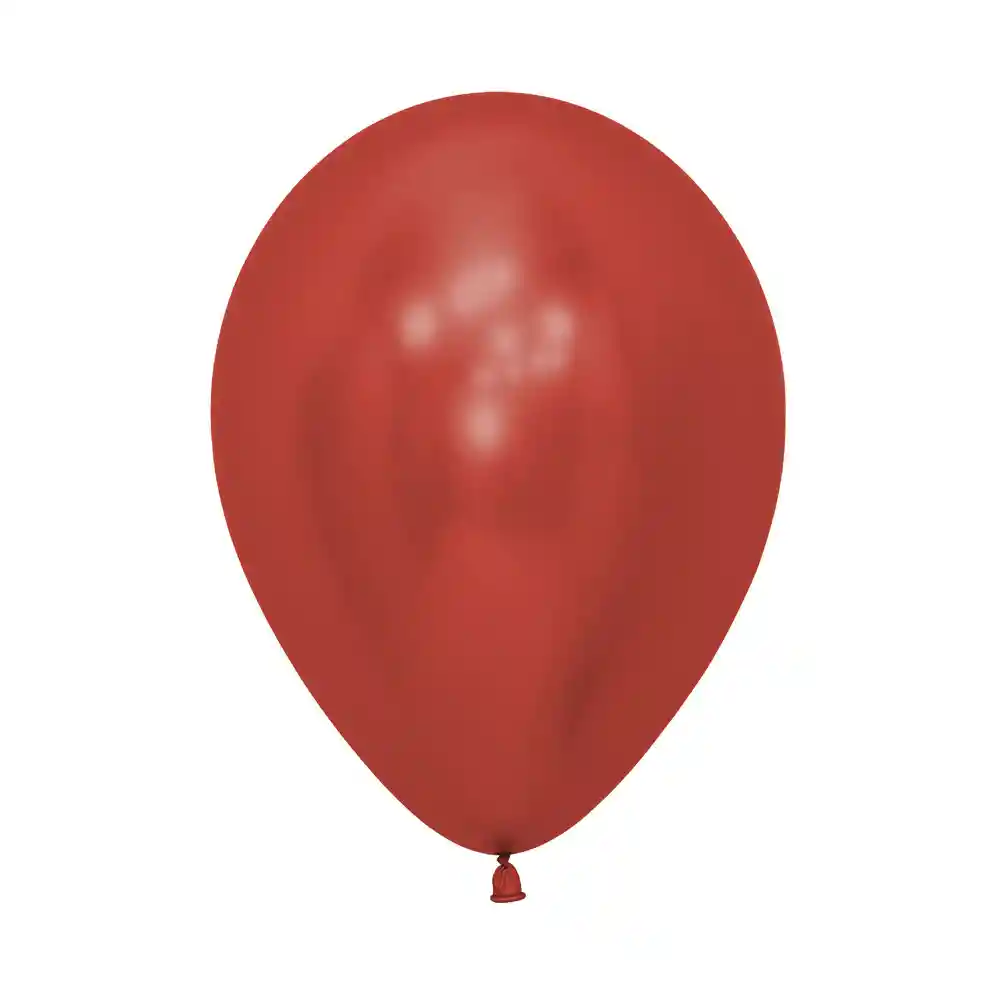 Globos Reflex R5 X 50 Unidades Color Rojo Cristal Sempertex