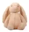 Peluche De Conejo Kawaii Orejas Largas Cafe 25cm