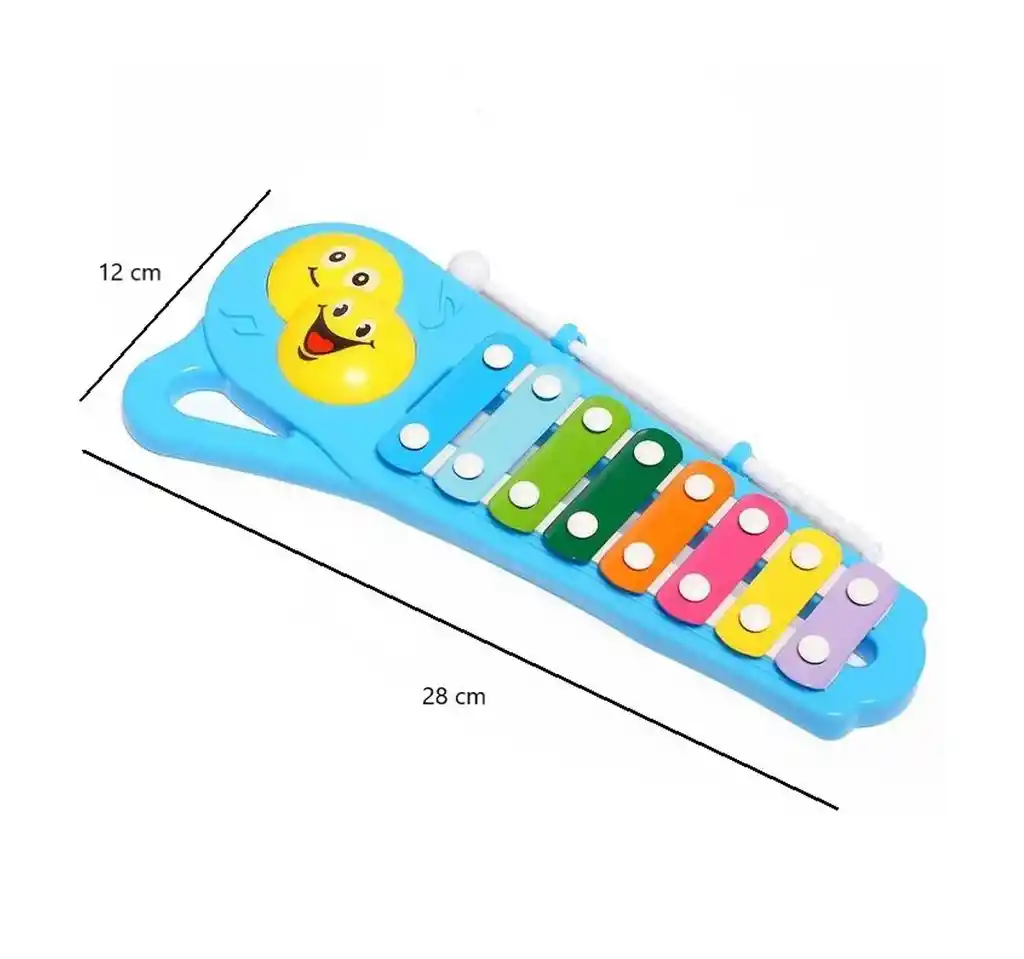 Xilófono Marimba Juguete Infantil Niños Bebe Musical Emoji