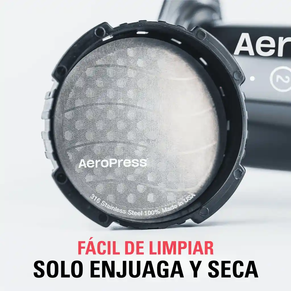 Filtro De Acero Para Aeropress Y Aeropress Go