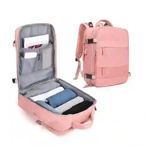 Mochila De Viaje Grande Mochila De Multifuncional Viral Rosa