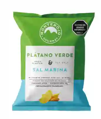 Platanos Verde Sal Marina X25g Monterojo