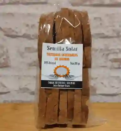 Tostadas Integrales X200g Semilla Solar