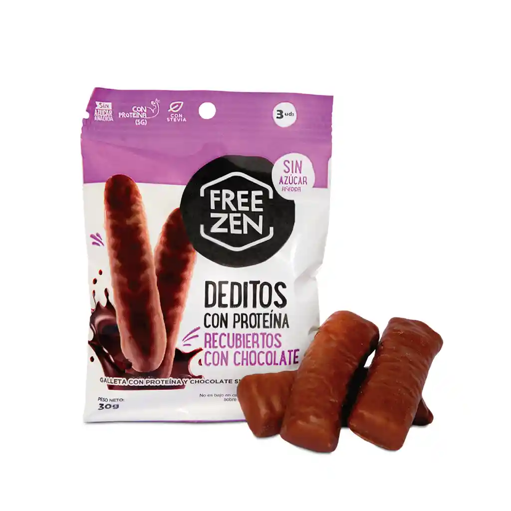 Deditos Con Chocolate X30g Freezen