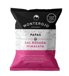 Papas Sal Rosada X100gr Monterojo