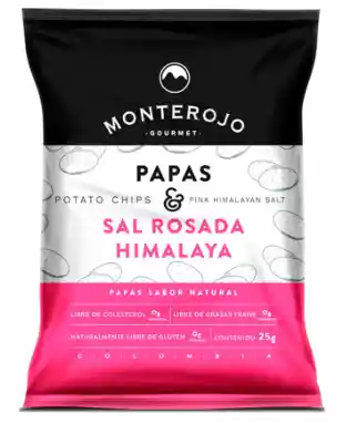 Papas Sal Rosada X25g Monterojo