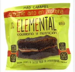 Brownie Caramelo X100g Elemental