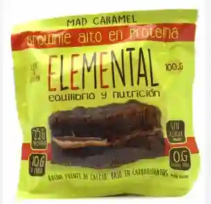 Brownie Caramelo X100g Elemental