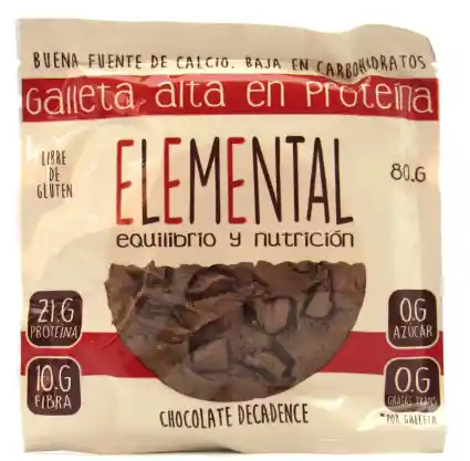 Galleta Choco X80g Elemental