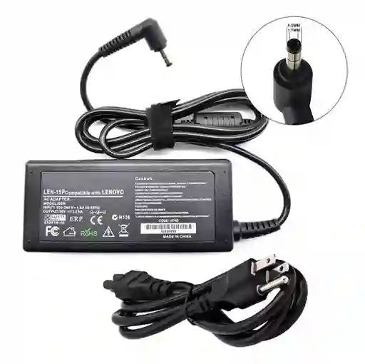 Cargador Para Lenovo 20v, 2.25a, 4.0*1.7mm