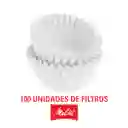 Filtros Melitta Tipo Canasta Tamaño 8-12 (100 Unidades)