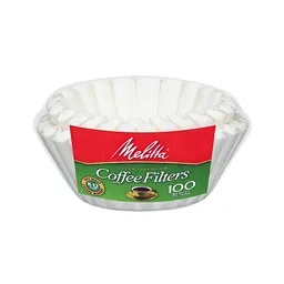 Filtros Melitta Tipo Canasta Tamaño 8-12 (100 Unidades)