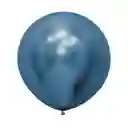 Globos Reflex R18 X 6 Unidades Color Azul Sempertex