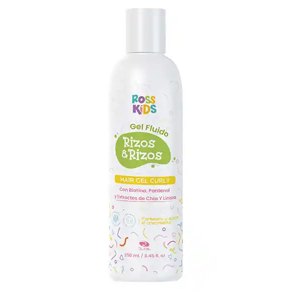 Hair Gel Curly Rizos & Rizos Ross Kids X 250 Ml