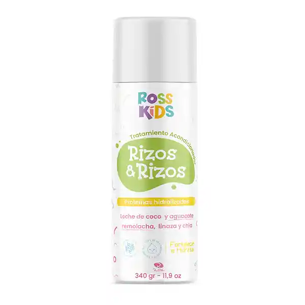 Tratamiento Capilar Rizos & Rizos Ross Kids X 340 Gr