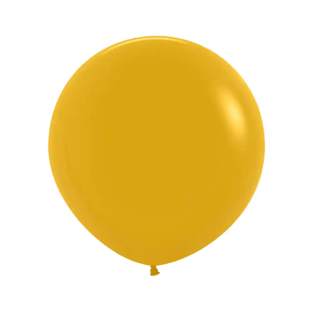 Globos Mostaza Fashion R18 X 6 Unidades Sempertex