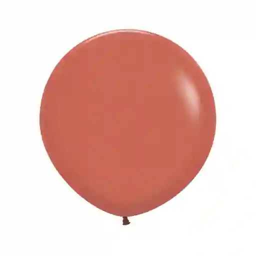 Globos Terracota R18 X 6 Unidades Sempertex