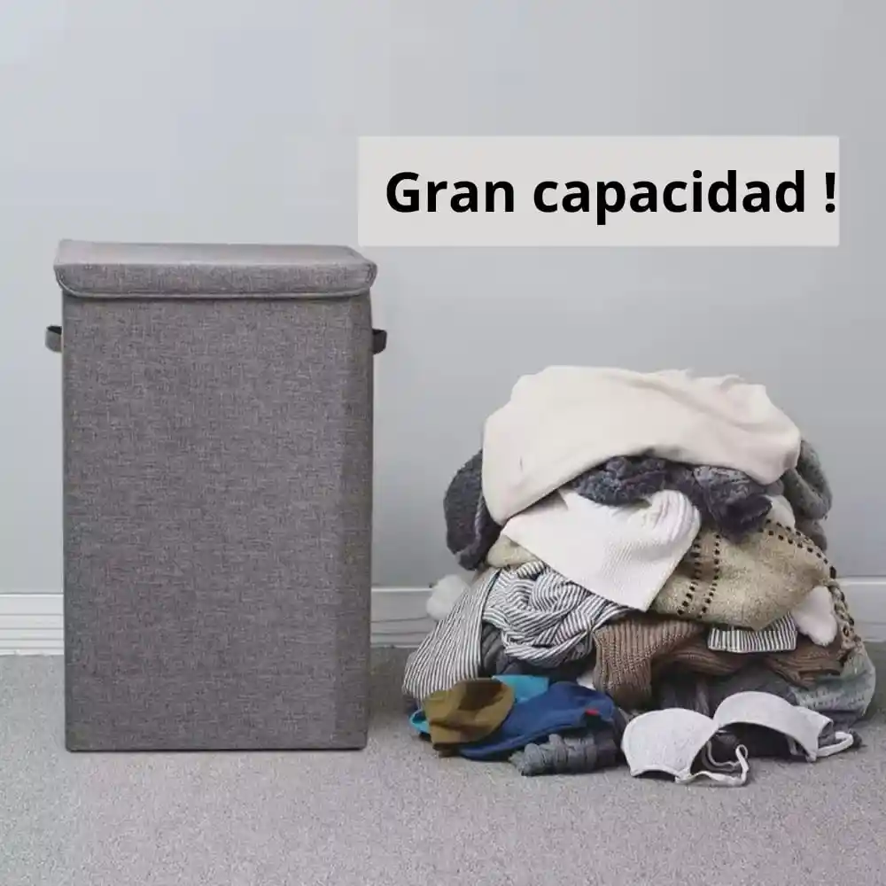 Canasta Para Ropa Sucia De Tela